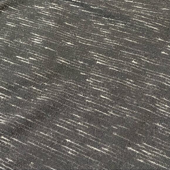 TORRID Black & White Marled V-Neck Cap Sleeve Tee Shirt SIZE 0 = LARGE - Picture 4 of 7